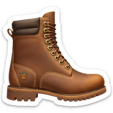 Сделай ботинки Timberland sticker
