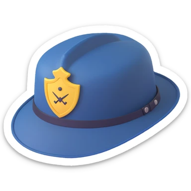 security hat sticker