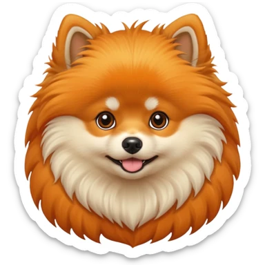 Pomeranian sticker