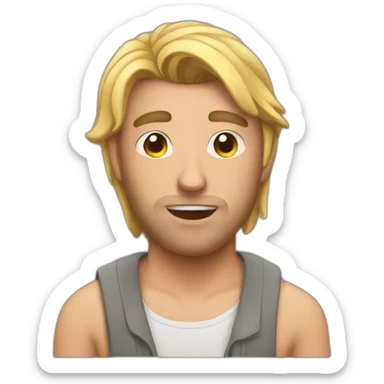 flushing emoji lovesick sticker