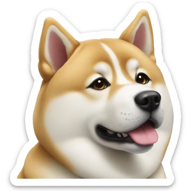 Japanes Akita inu sticker