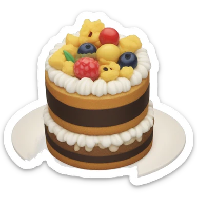 24 bento brithdaycake sticker