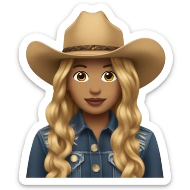 Beyoncé￼cowboy Carter sticker