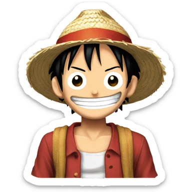 luffy sticker