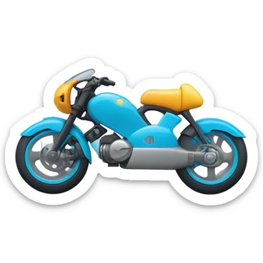 moto de agua sticker