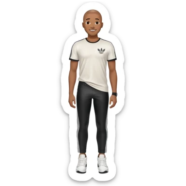 Dre was a thirty-eight- year- old black man with a gorgeous smile and a near-shaved head. He dressed in leather pants, a crisp white T-shirt, and a shiny new pair of limited-edition Adidas sneakers, a casual but clearly expensive look he called “rock-and- roll chic.” sticker