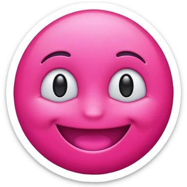make a discord emoji role that is bright hot pink, almost neon for someone who host events- non gender specified and no faces. make it obvious that its event related sticker