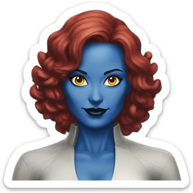 mystique xmen sticker