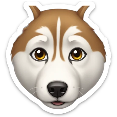 Husky roux sticker