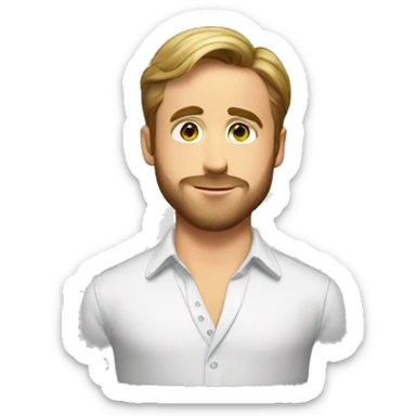 Ryan gosling as ken sticker