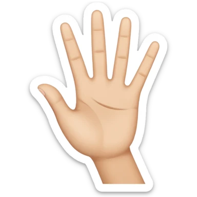 I want an emoji that looks like these👌🏻🤏🏻but i want that the the middle vinger touches the tumb and the other vingers dont. Can you do the Oke sign but than with de middle vinger sticker