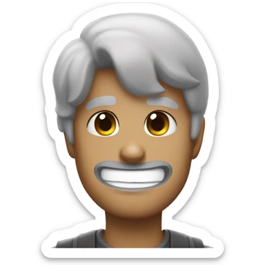 Discord  moderator that blushes and sweats  sticker