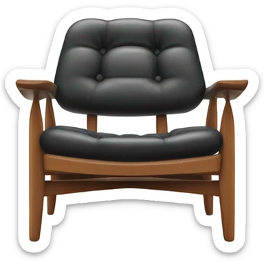 sergio rodrigues chair sticker
