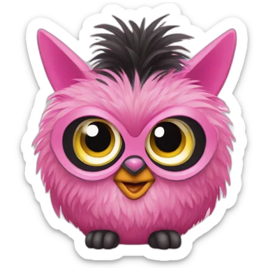 pink-furby sticker