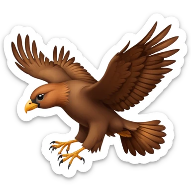 hewan burung terbang sticker