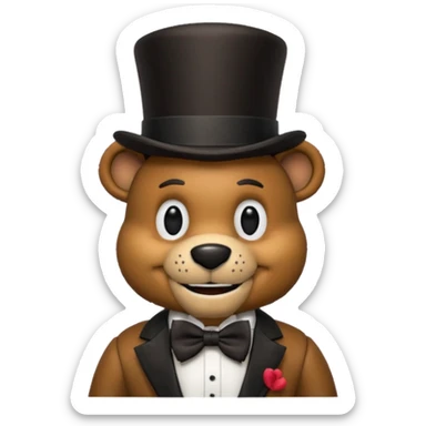 freddy fazbear sticker