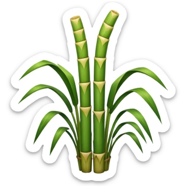 Sugarcane sticker