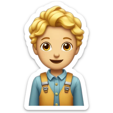 child birthday sticker