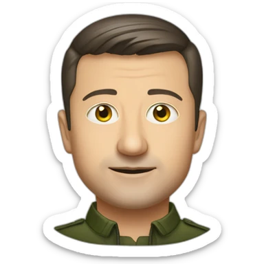 Volodymyr Zelensky sticker