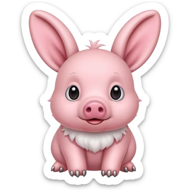 Can you do a mix of a bunny and a pig sticker