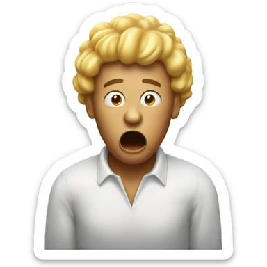 Hard Coughing in macdonalds sticker