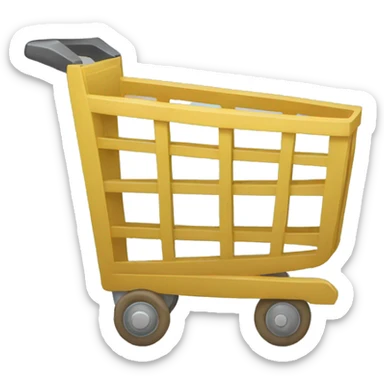 carrito de compras sticker
