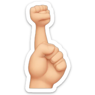 Armpits hairy sticker