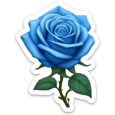 Blue Rose sticker