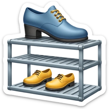 shoe shop support sticker