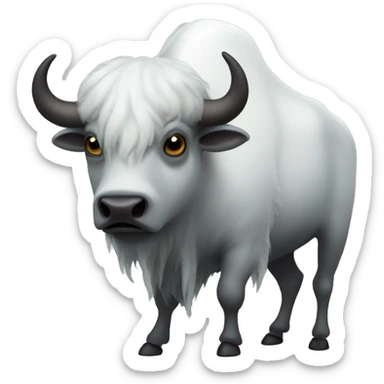 buffalo ghost sticker