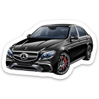 mercedes benz e 63 s 2017 sticker