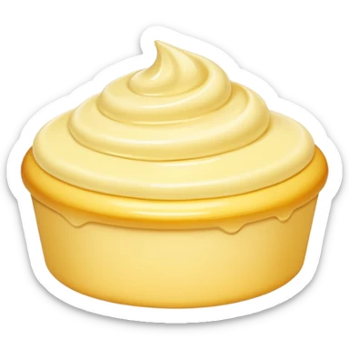 butter cream  sticker