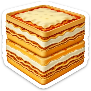 Lasagna sticker