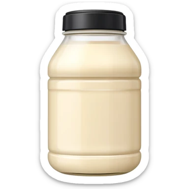 a bottle of japanese mayo sticker
