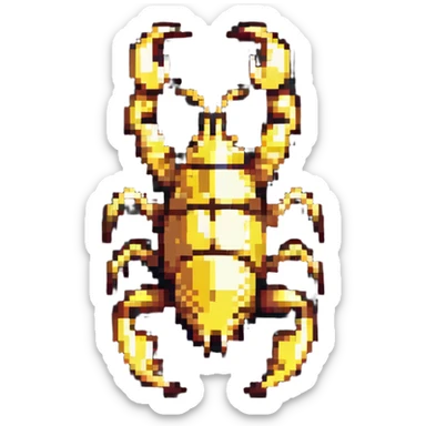 animated scorpion sticker