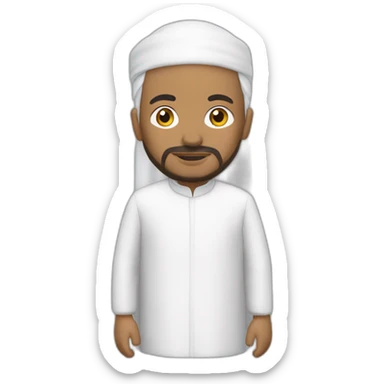 Un imam qui conduit une Ferrari sticker