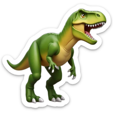 Tyrannosaurus Rex Toy Figure sticker