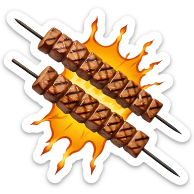 beef skewer sticker