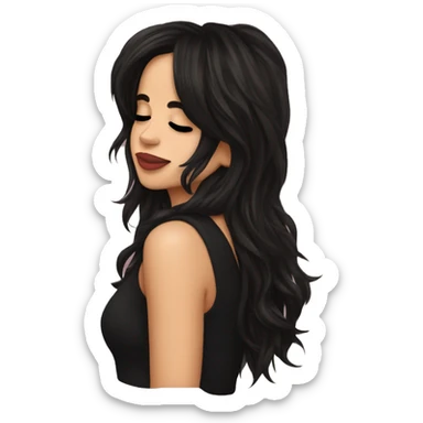Camila cabello kisses sticker