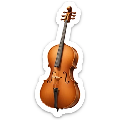 Cello instrument sticker
