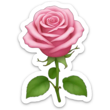 Cœur rose sticker