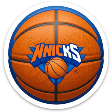 Make the Knicks logo sticker