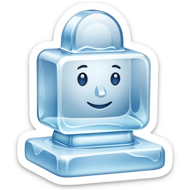 ice sculpture sticker