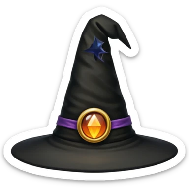 Witch Hat sticker