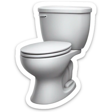 i want a skibidi toilet  sticker