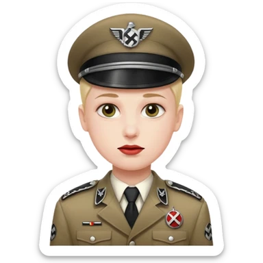 Emoji nazi sticker