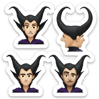 maleficent sticker