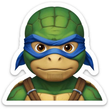 Ninja turtle Leonardo sticker