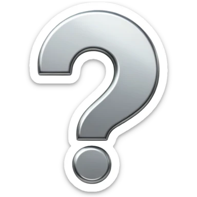 fragezeichen sticker