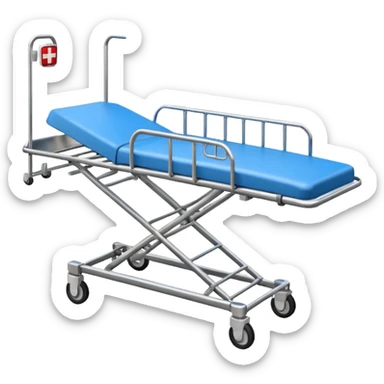 ambulance stretcher sticker